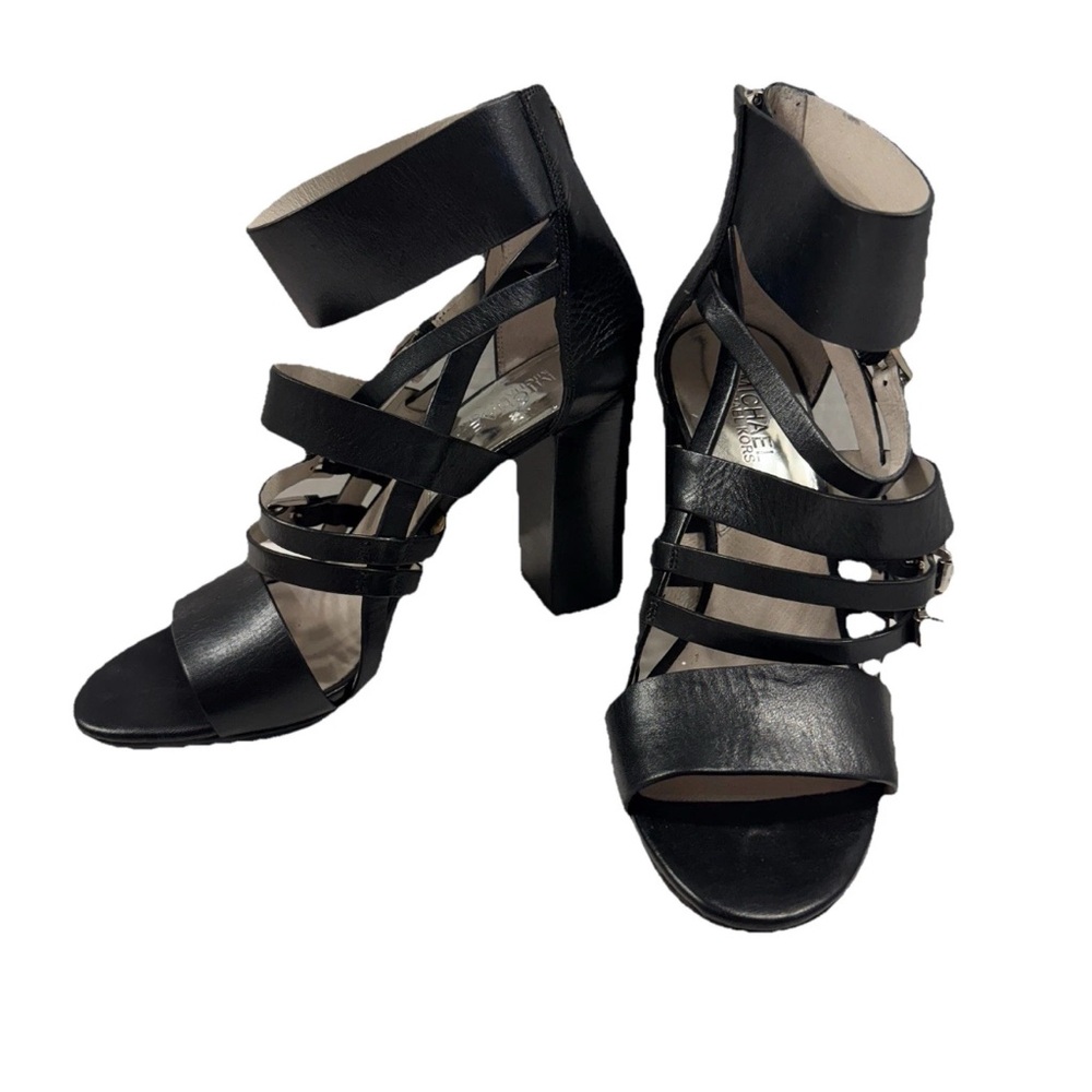 Michael Kors Black Strappy Sandals